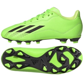 Chaussures de foot Adidas X Speedportal.4 FxG Jr GW8497 vert vert