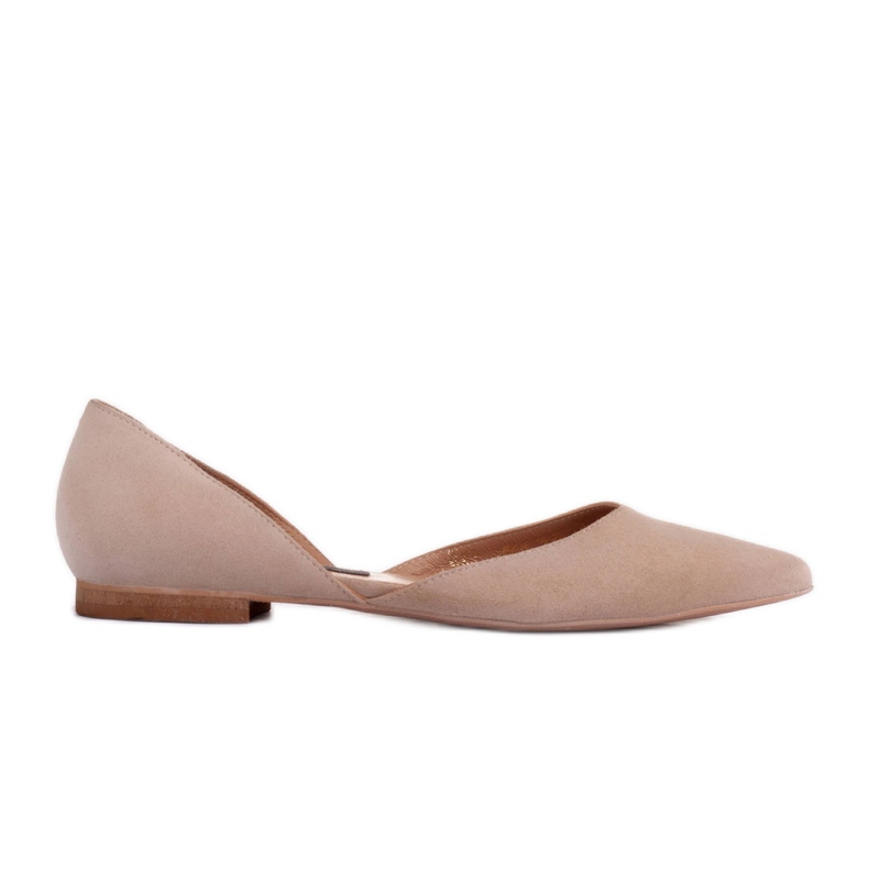 Marco Shoes Ballerines subtiles beige