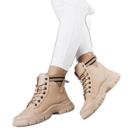 Bottes isolées Innes beiges