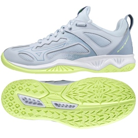 Chaussures de handball Mizuno SS22 Ghost Shadow W X1GB218002 bleu bleu