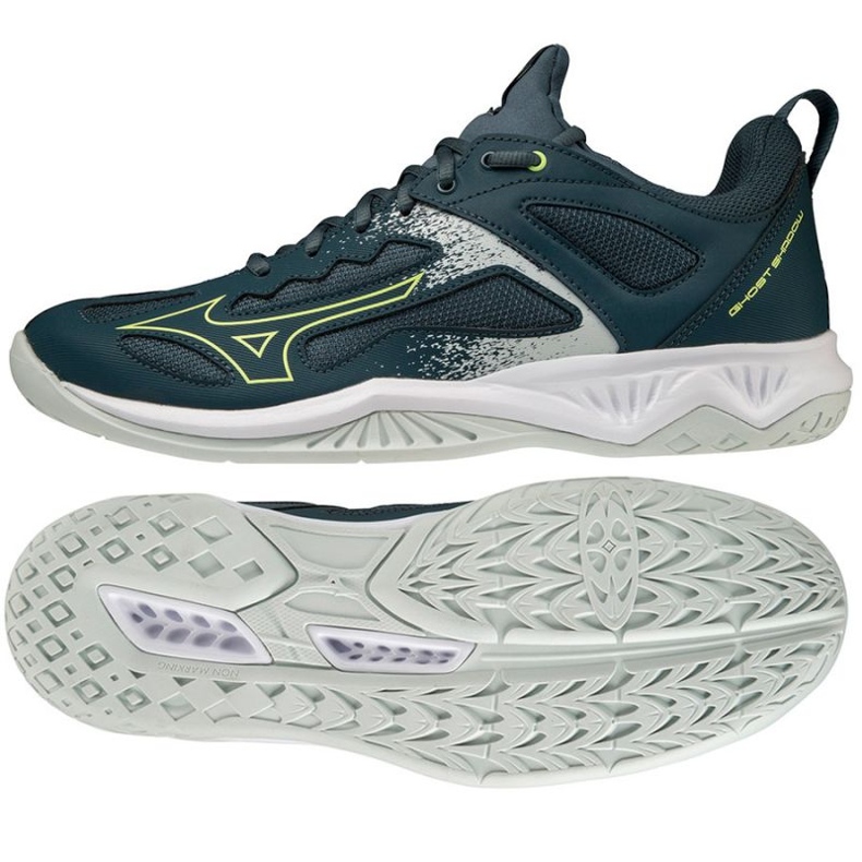 Chaussures de handball Mizuno Ghost Shadow X1GA218038 bleu