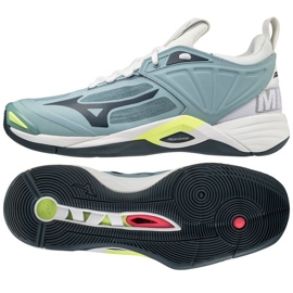 Chaussures Mizuno SS22 Wave Momentum 2 M V1GA211238 bleu bleu
