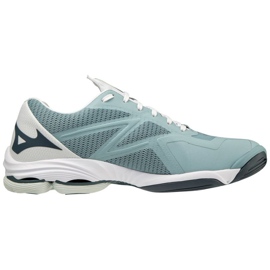 Mizuno Wave Lightning Z7 M V1GA220038 chaussures de volley-ball gris nuances de gris