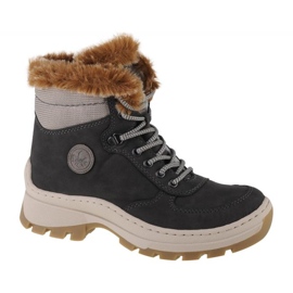 Bottines Rieker W X9335-45 noir