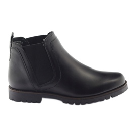 Caprice bottines bottes d'hiver pour femmes 25468 noir