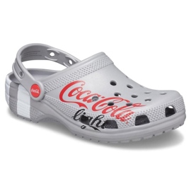 Crocs Classic Coca-Cola Light X Sabots 207220-030 gris Crocs Classic Coca-Cola Light X Sabots 207220-030 gris