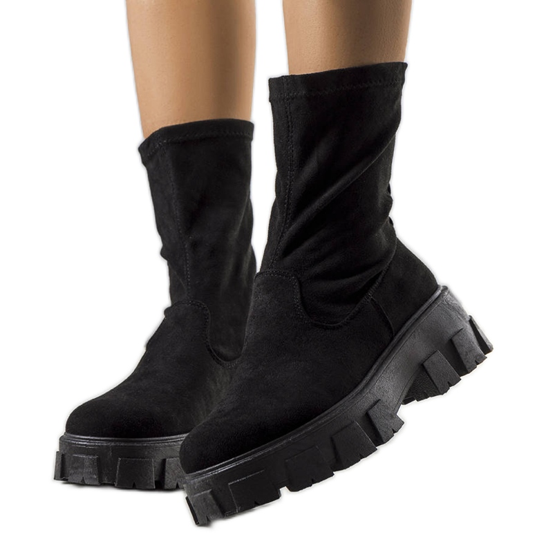 BM Bottes femme Makayla noires le noir