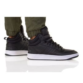 Chaussures Adidas Hoops 3.0 Mid Wtr GZ6679 noir