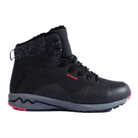 DK Chaussures de trekking hautes avec isolation pour femme noir