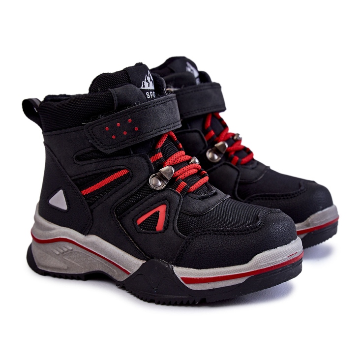 Bottes Enfant Warm Laine Noir Marco le noir