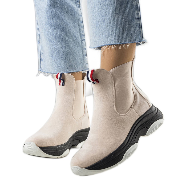 BM Bottes isolées beiges Takani