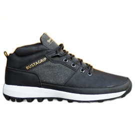 Baskets en cuir chaussures Trax Bustagrip M MRM7A noir