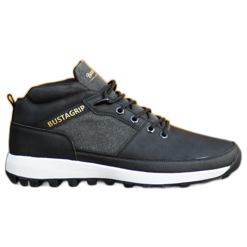 Baskets en cuir chaussures Trax Bustagrip M MRM7A le noir