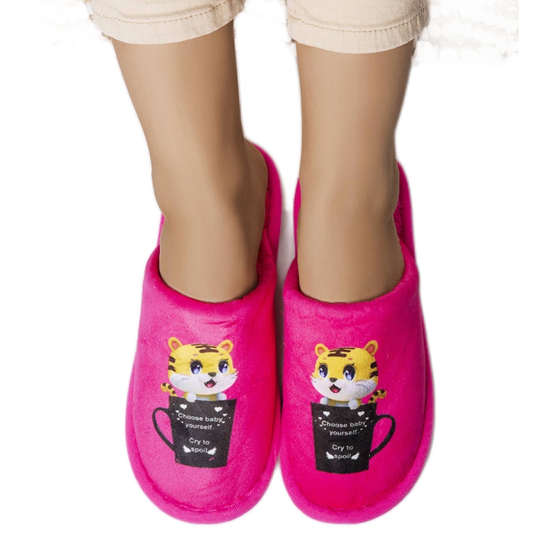 Chaussons souples Catcup rose fluo Chaussons souples Catcup rose fluo