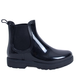 BM Bottines Jodhpur courtes galoches femme Essence Noir le noir