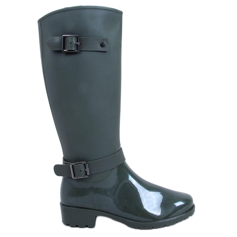 BM Bottes d'équitation vertes fendues