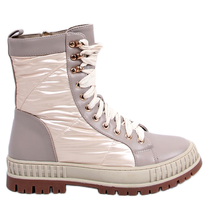 BM baskets à lacets Aileen Beis beige BM baskets à lacets Aileen Beis beige