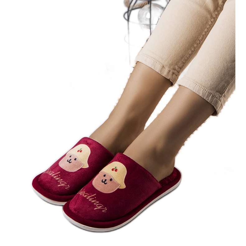 Chaussons souples Diealings rouges Chaussons souples Diealings rouges