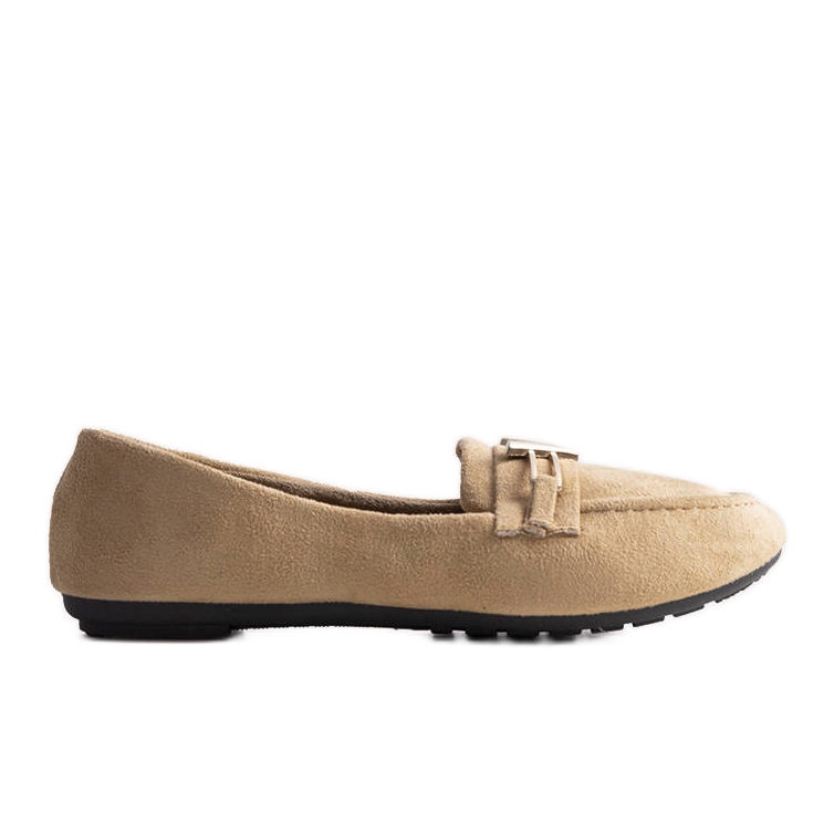 Mocassins femme Gimen beiges