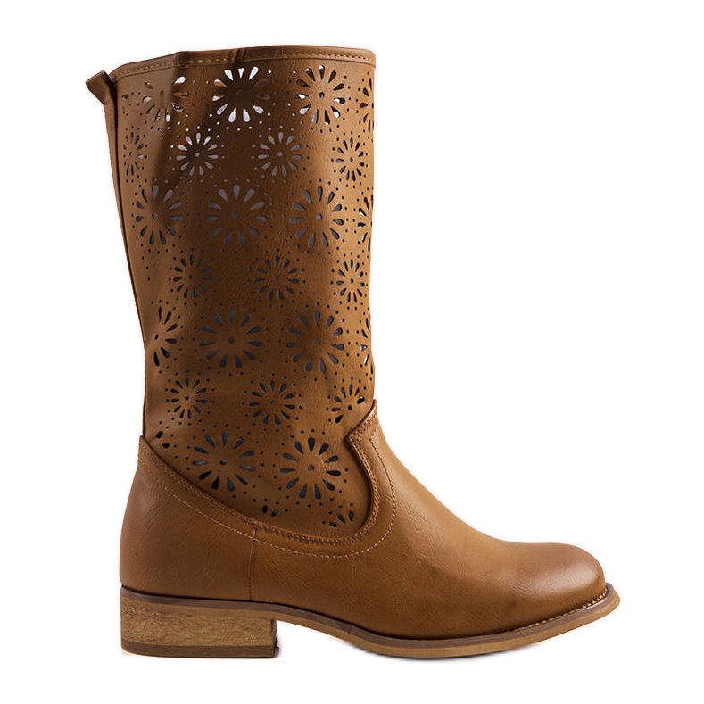 PA1 Bottes enfant Bitsis marron brun PA1 Bottes enfant Bitsis marron brun