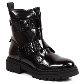 Bottes à boucles isolées Laura La.Fi W PMR24A le noir