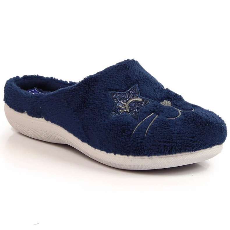 Chaussons de maison confortables Inblu W ARC26 bleu
