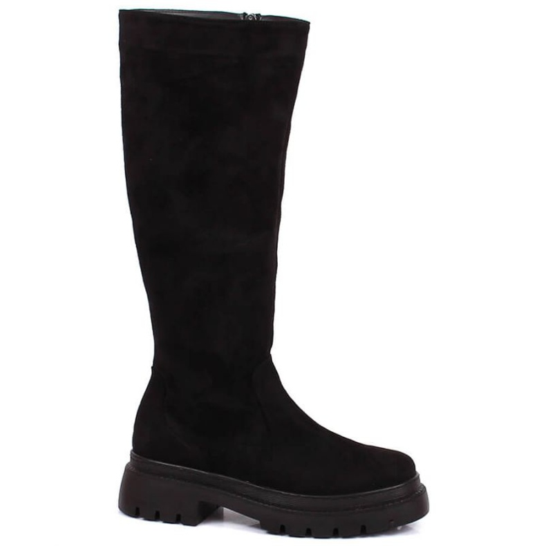 Bottes chaudes en daim T.Sokolski W SCA180 le noir