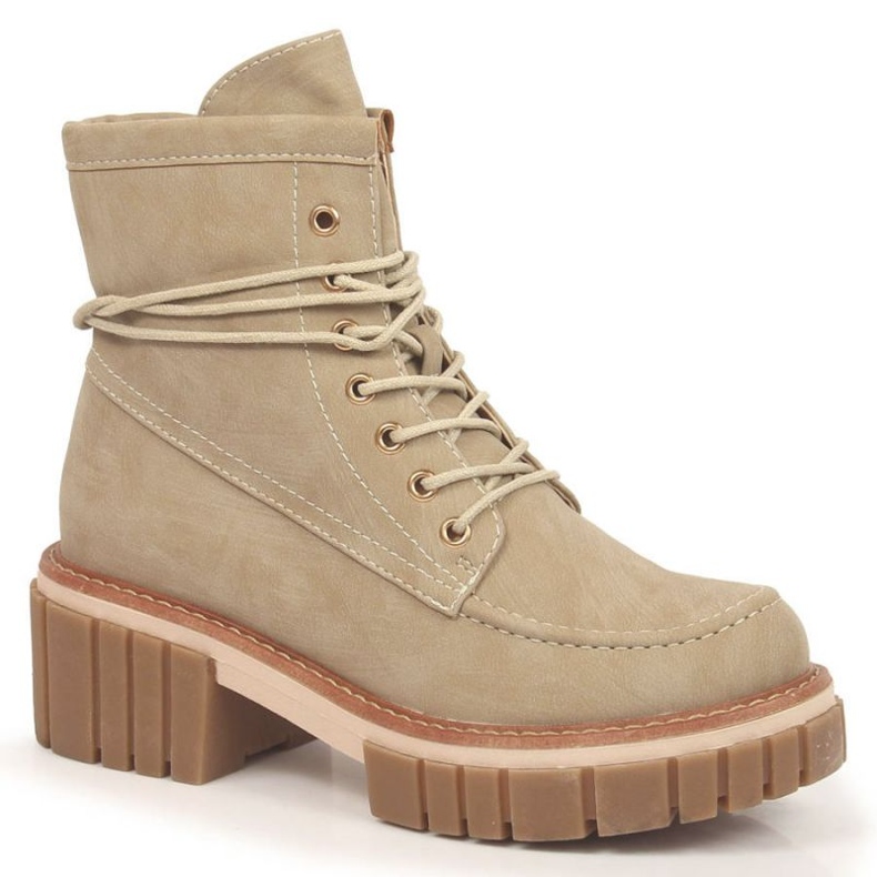 Bottes de travail isolées Jezzi W JEZ366 beige