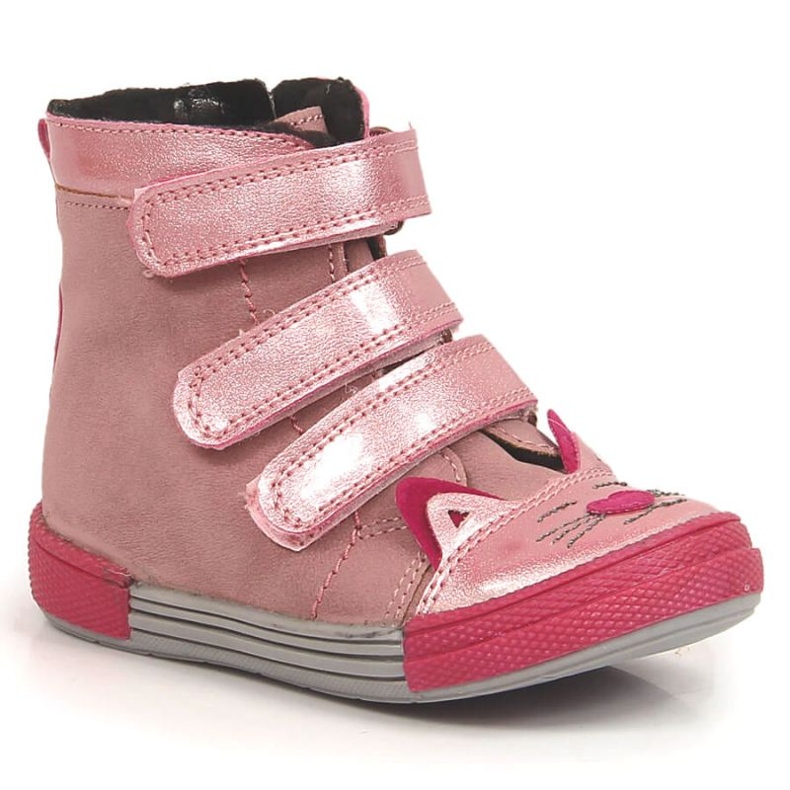 Bottes velcro Kornecki Jr KOR6899A rose