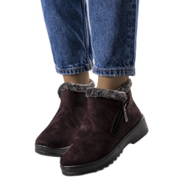 Bottes de neige Wren marron fourrées brun Bottes de neige Wren marron fourrées brun