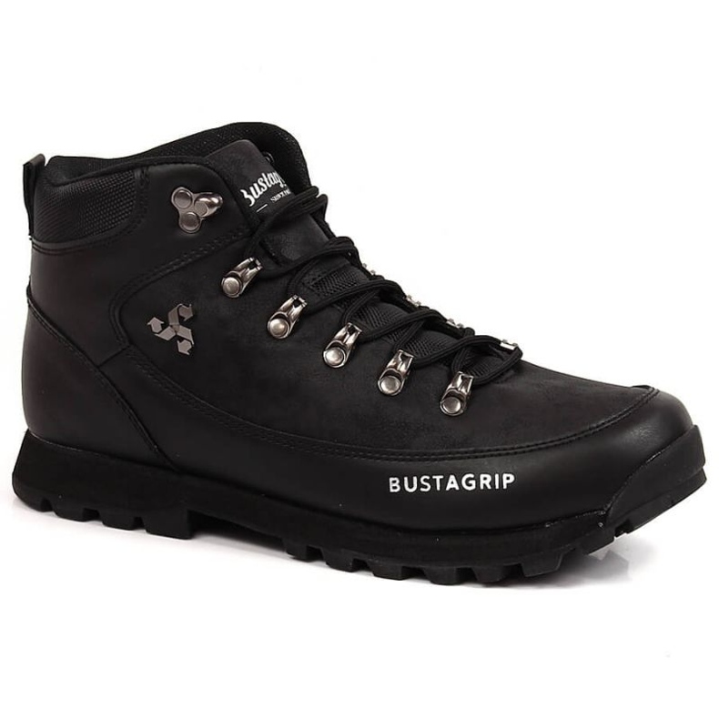 Bottes de randonnée en cuir Outback Bustagrip M MRM1A le noir