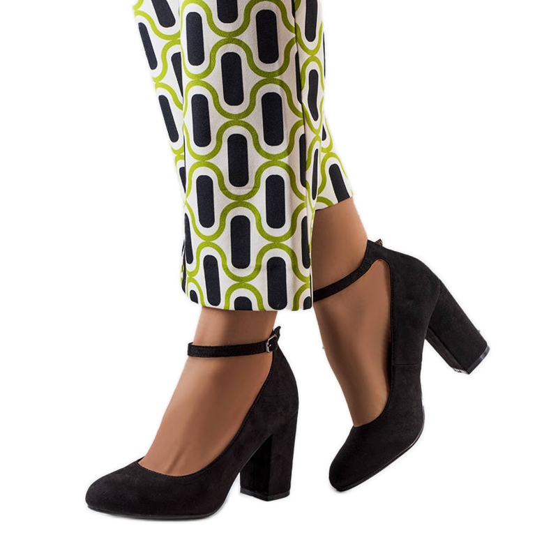 PA1 Escarpins noirs à ceinture Norrie le noir PA1 Escarpins noirs à ceinture Norrie le noir