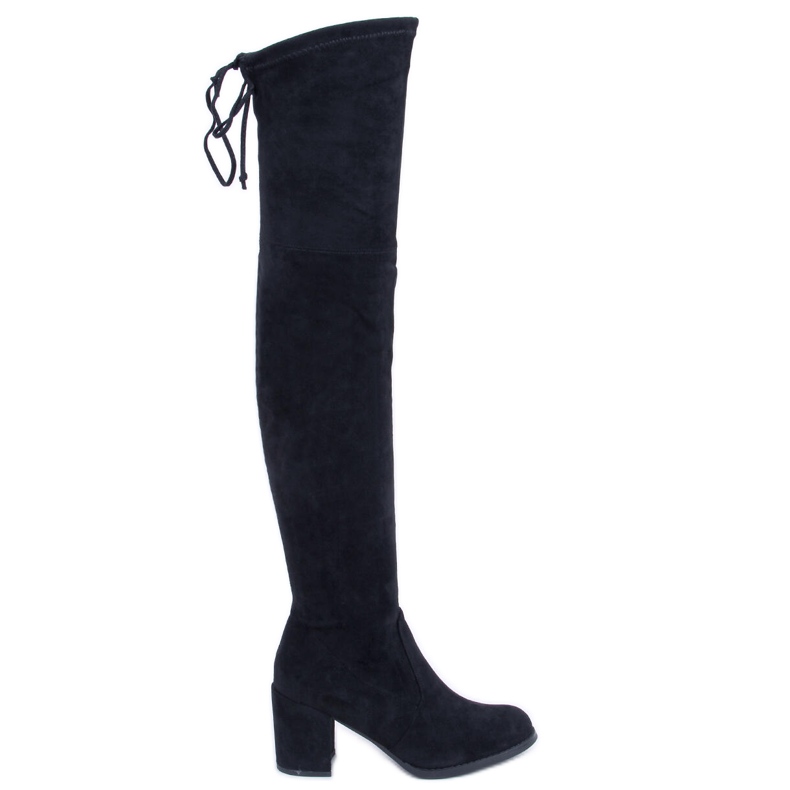 BM Bottes à talons de Winona Black le noir