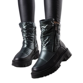 Après-skis femme Koltso verts le noir