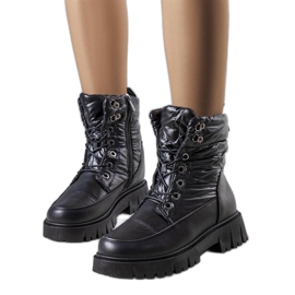 Bottes de neige femme Anderson noires le noir
