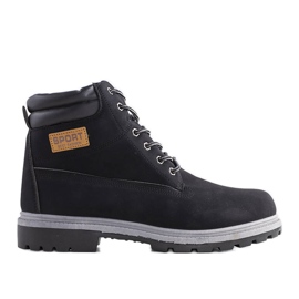 Bottes isolées noires pour hommes de Kinze