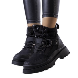 PA1 Bottes isolées noires de Zakira