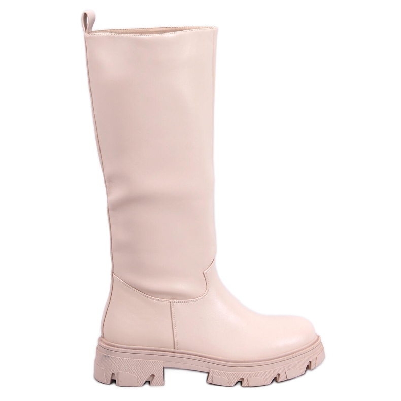 Bottes cavalières Powell Beige, femmes Bottes cavalières Powell Beige, femmes