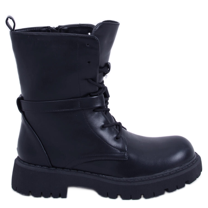BM Bottines à lacets Barkley Noir le noir