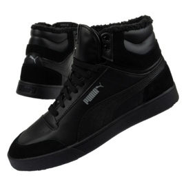 Puma Shuffle Mid chaussures d'hiver 387609 01 noir