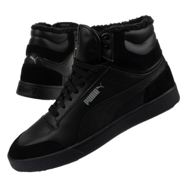 Puma Shuffle Mid chaussures d'hiver 387609 01 le noir Puma Shuffle Mid chaussures d'hiver 387609 01 le noir