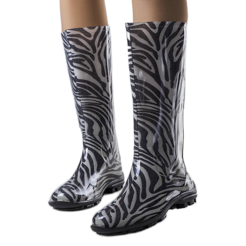 Bottes hautes noires de Pimen le noir Bottes hautes noires de Pimen le noir