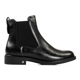 W. Potocki Bottes Jodhpur pour femmes avec isolation Potocki noir le noir