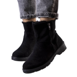 BM Bottes isolées Salona noires
