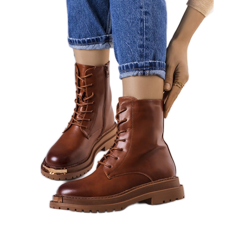 Bottes isolées marron Vanta brun