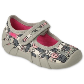 Befado chaussures pour enfants 109P261 gris Befado chaussures pour enfants 109P261 gris