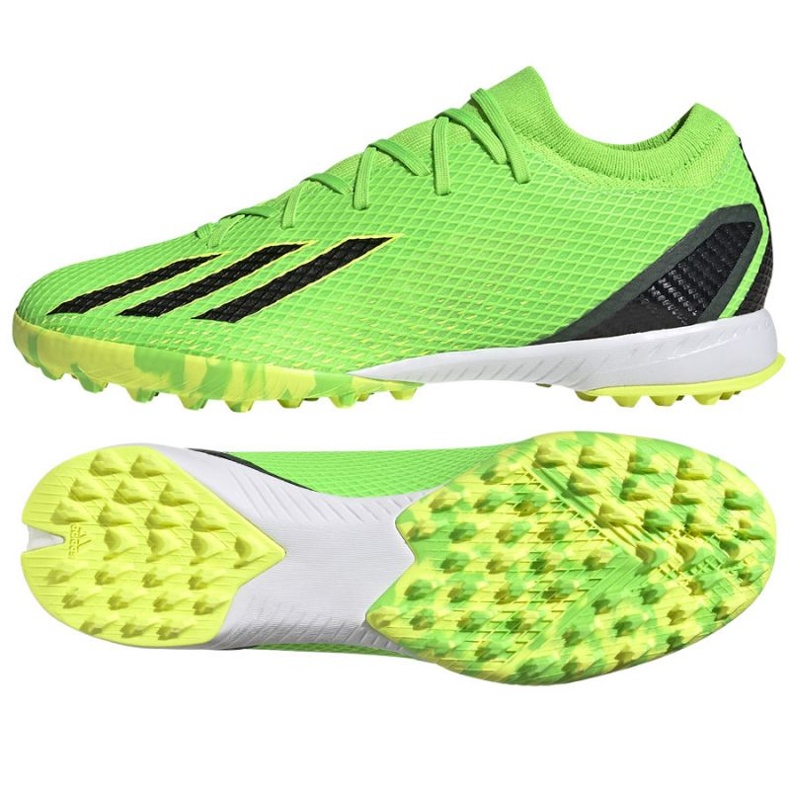 Chaussures de football Adidas X Speedportal.3 Tf GW8484 vert vert Chaussures de football Adidas X Speedportal.3 Tf GW8484 vert vert