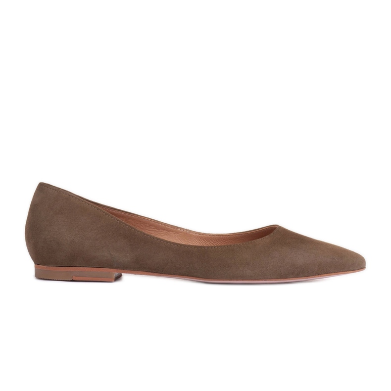 Marco Shoes Ballerines subtiles kaki vert