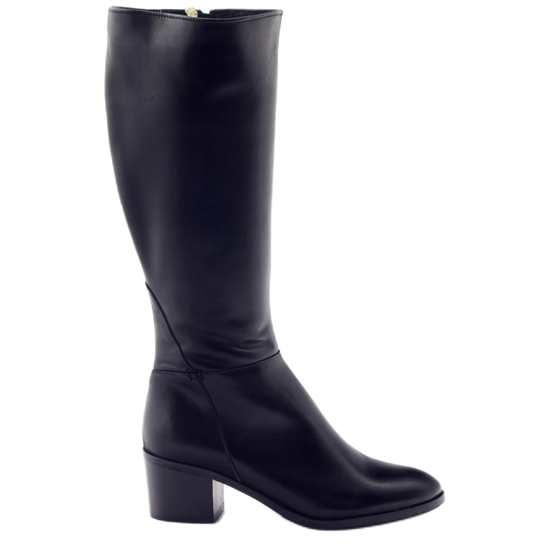 Bottines noires à talons Anabelle 1180 le noir