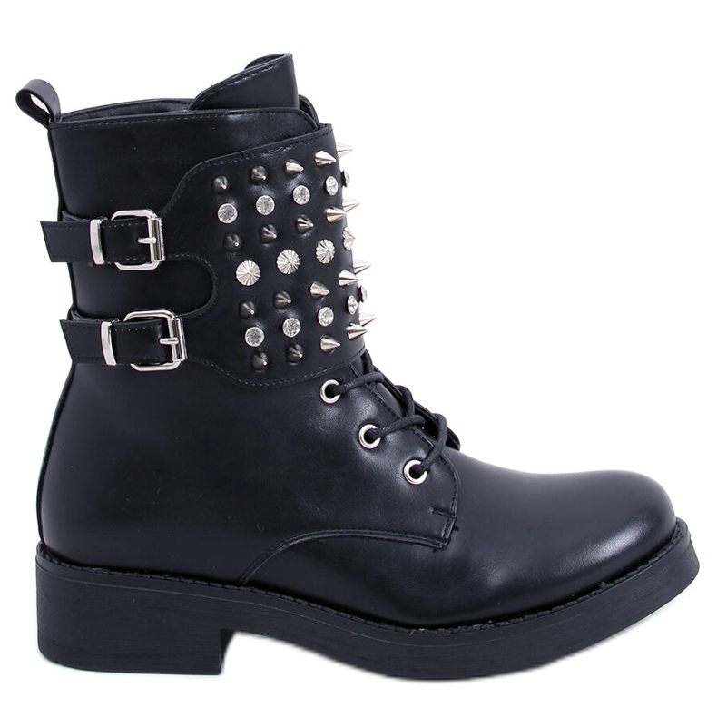 PA1 Boots à clous Ziku Noir le noir